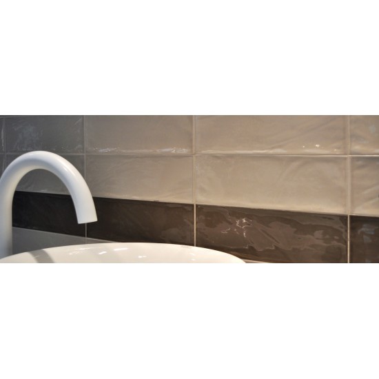 Πλακάκι Bulevar Vison 10x30.5 Γυαλιστερό Μπεζ